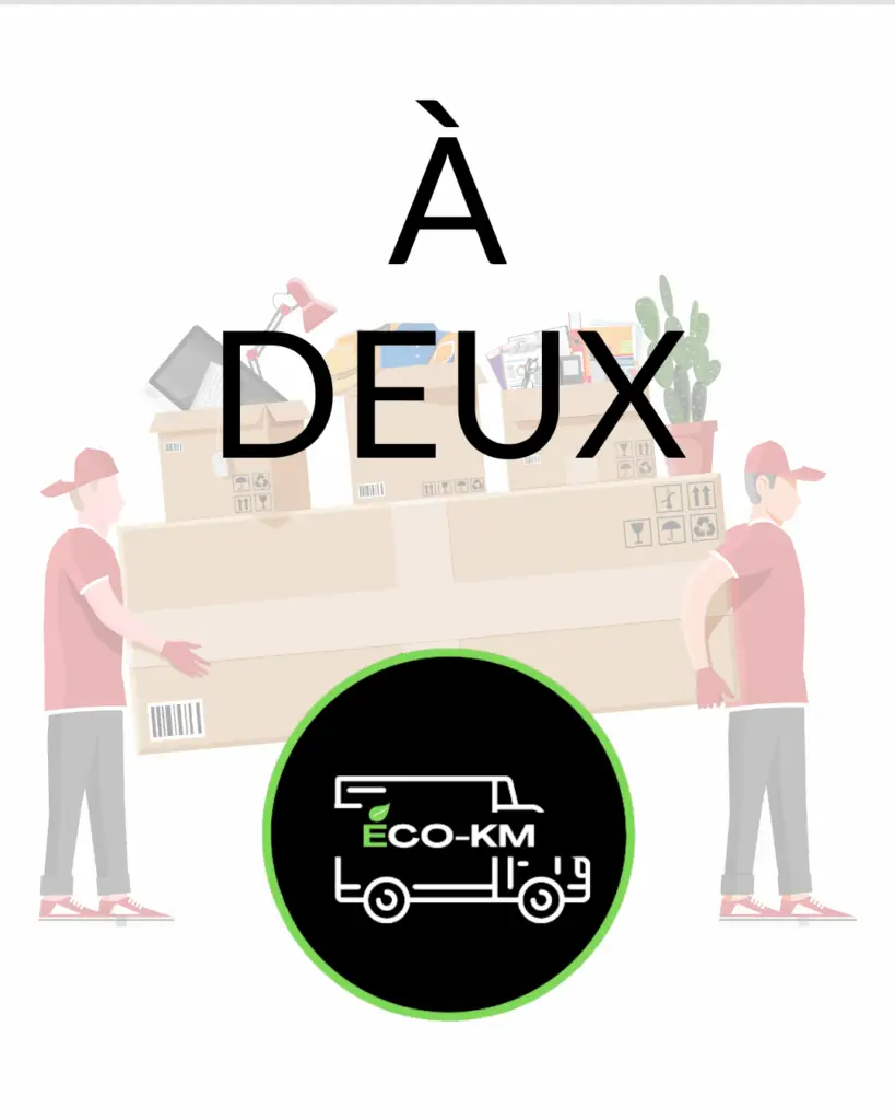 Eco-KM À Deux Montélimar – livraison de meubles, cuisines et literie avec 2 livreurs professionnels