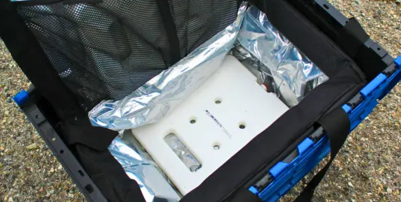 Intérieur de caisse isotherme Eco-KM pour transport de produits alimentaires