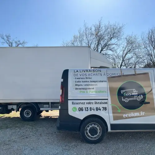 camion Éco KM déménagement Montélimar transport meubles et livraison